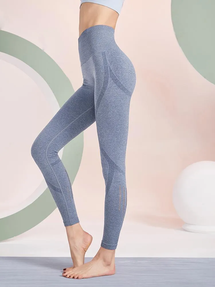 ハイウエスト パンツ レギンス シームレス ヒップアップ