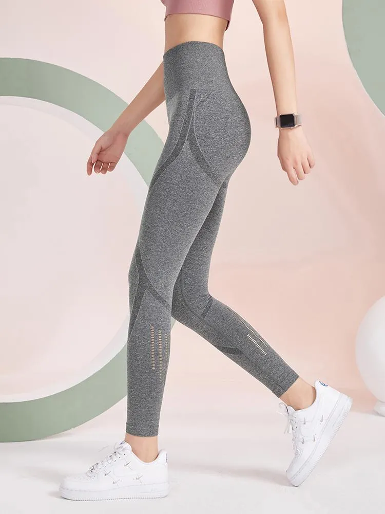 ハイウエスト パンツ レギンス シームレス ヒップアップ