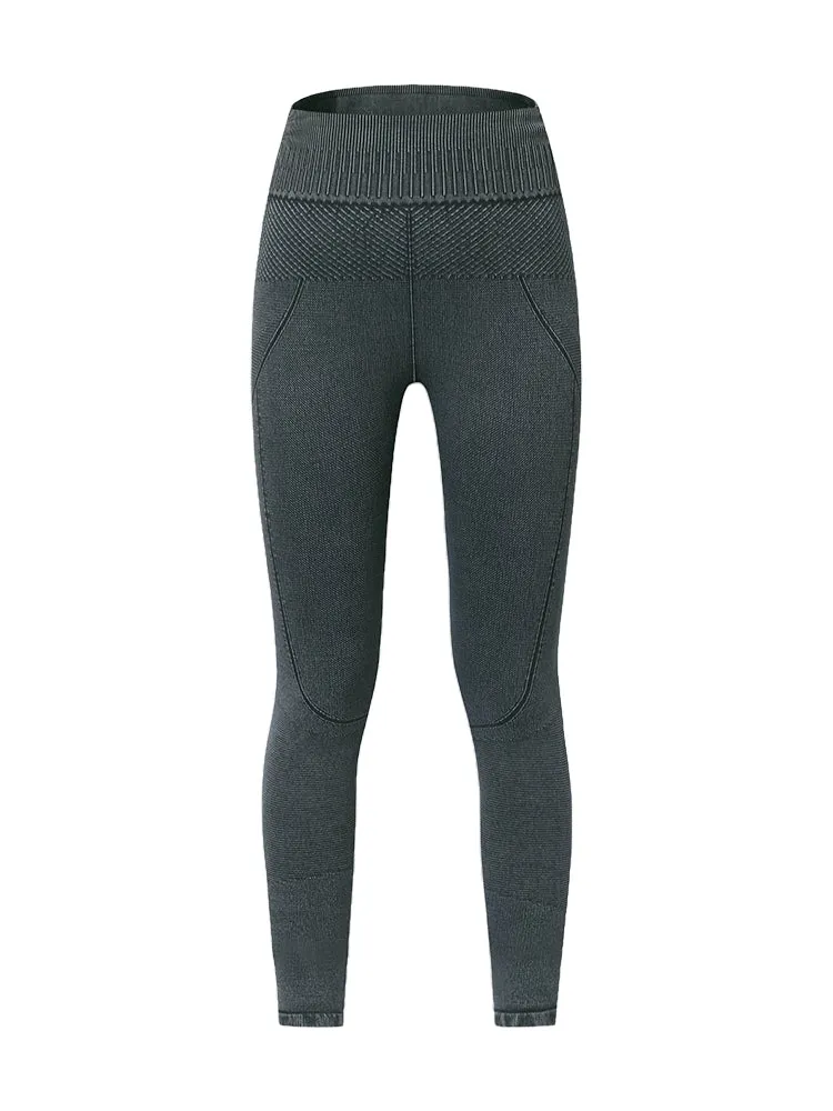 ジャカードシームレス パンツ レギンス