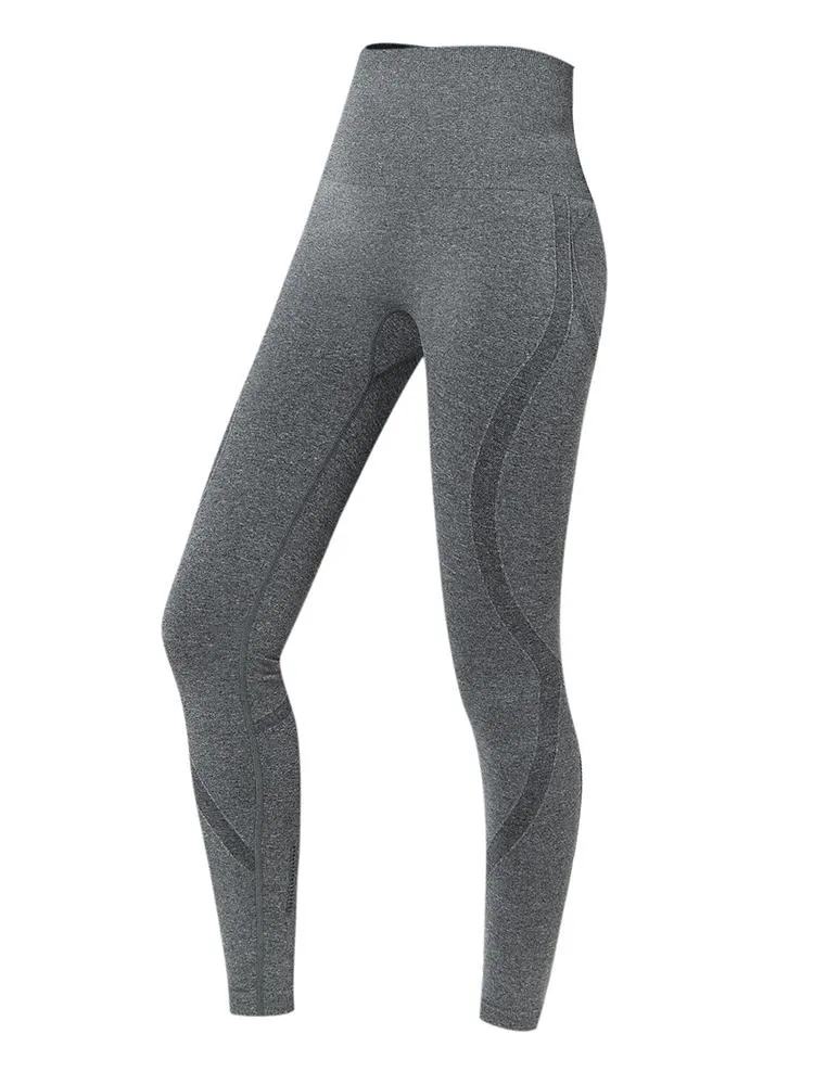 ハイウエスト パンツ レギンス シームレス ヒップアップ