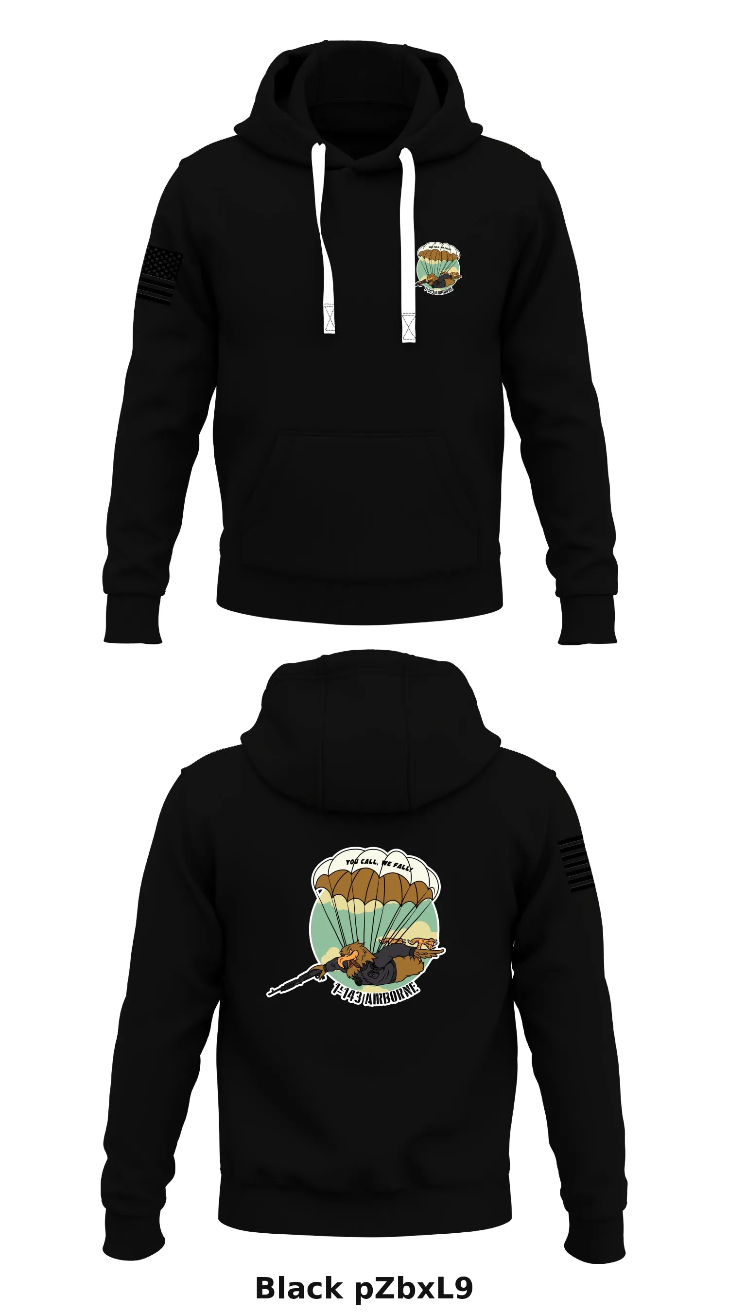 1-143rd Store 1  Core Men's Hooded Performance Sweatshirt - pZbxL9