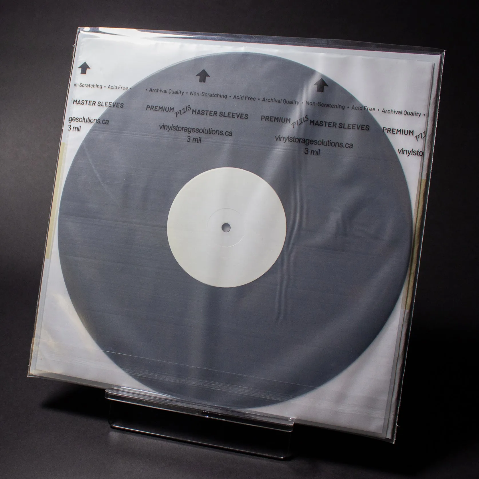 12.75" Dual Pocket Outer Sleeves w/ Sealable Flap (Tape on Body) - 4mil (25 pack)