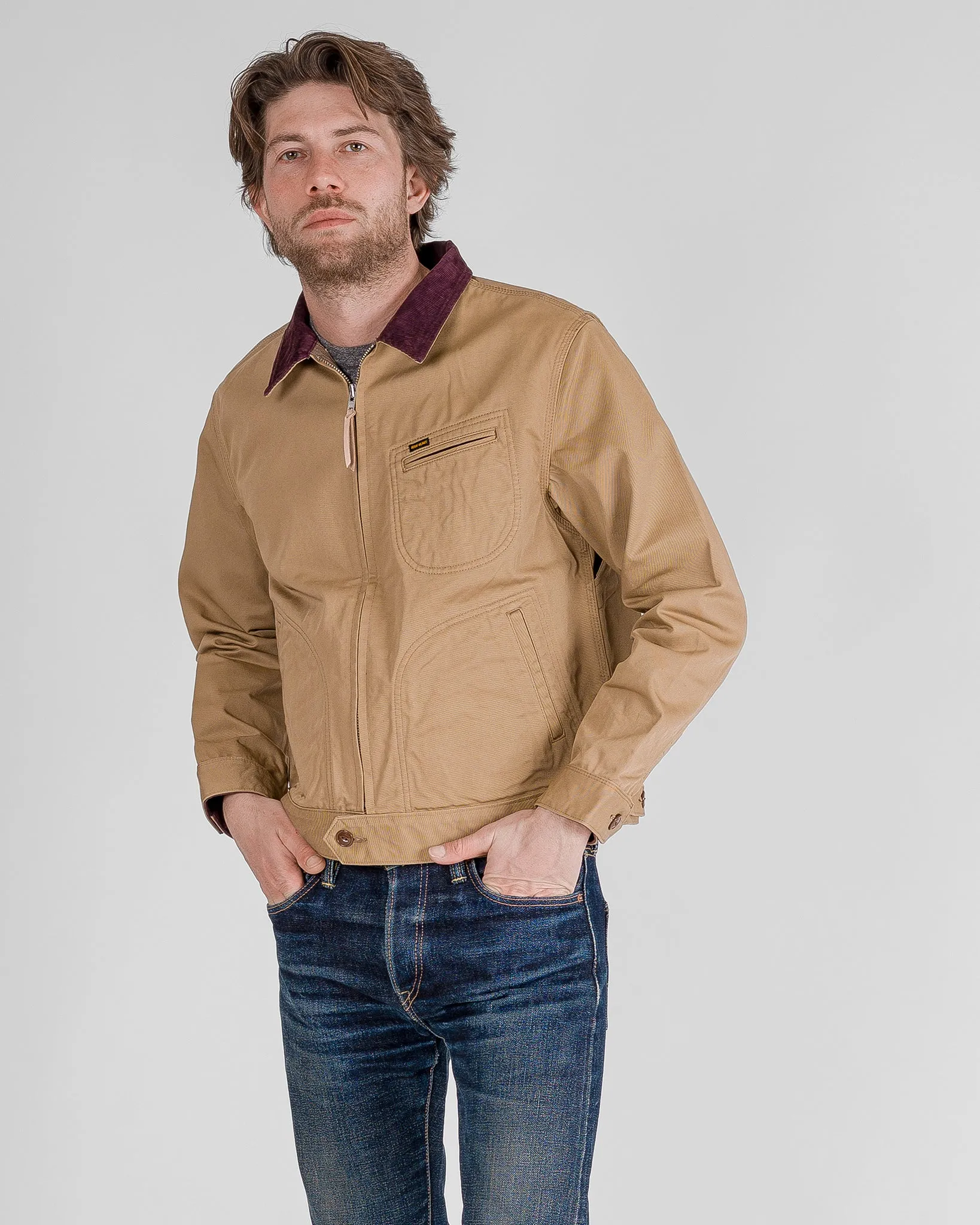 12oz Kurashikizome® Twill Work Jacket - Beige