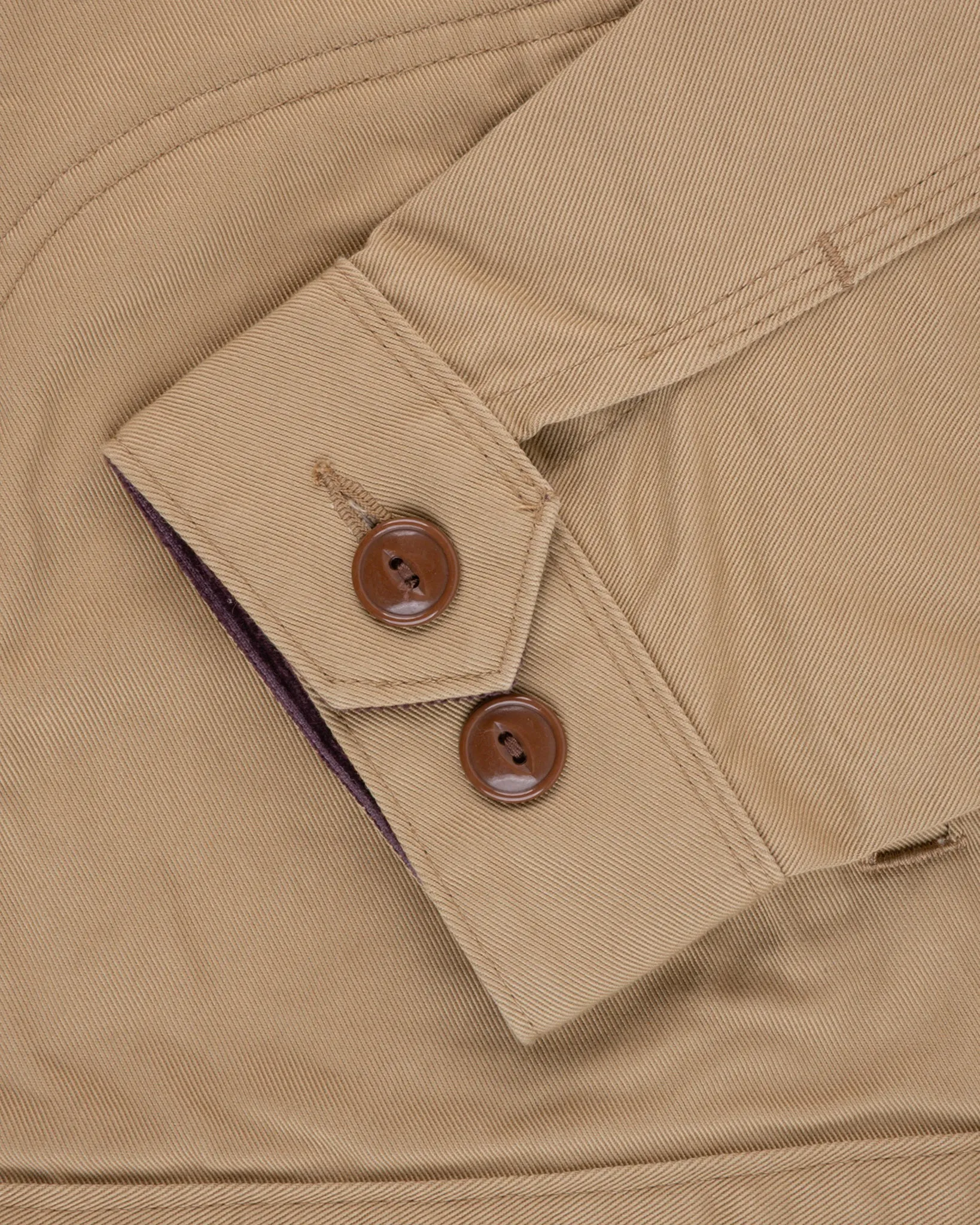 12oz Kurashikizome® Twill Work Jacket - Beige