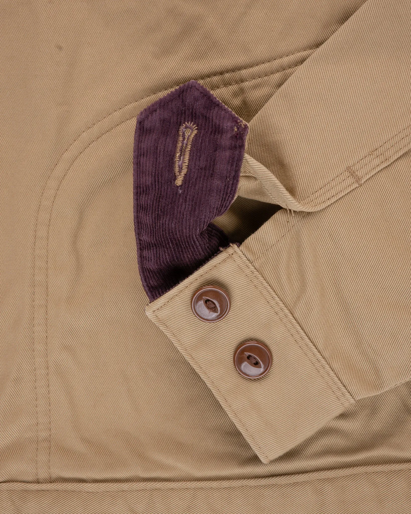 12oz Kurashikizome® Twill Work Jacket - Beige