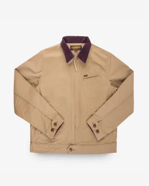 12oz Kurashikizome® Twill Work Jacket - Beige