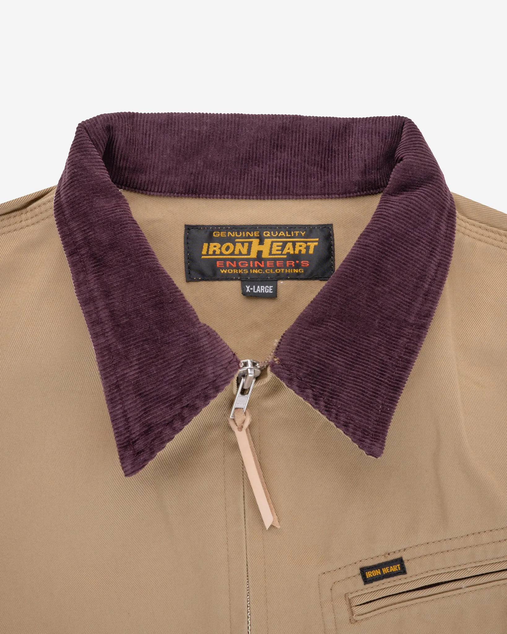12oz Kurashikizome® Twill Work Jacket - Beige