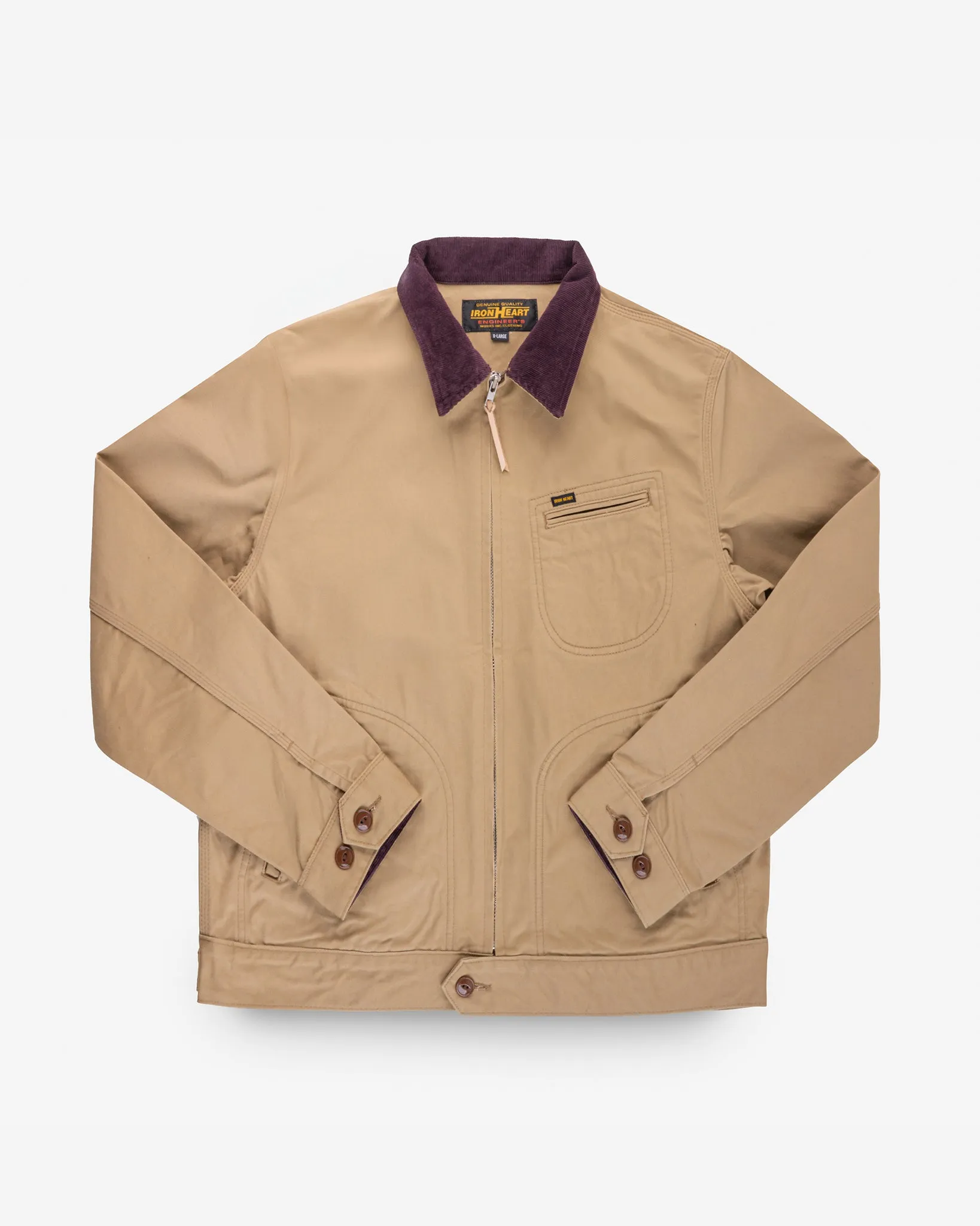 12oz Kurashikizome® Twill Work Jacket - Beige