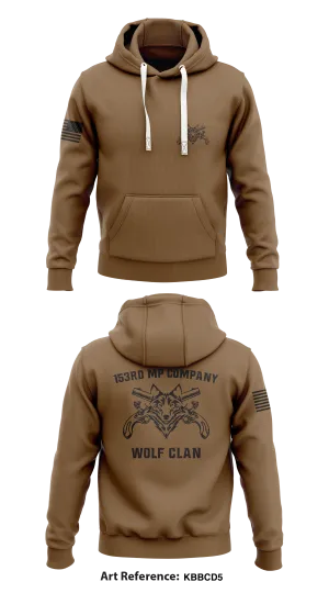 153rd Military Police Company “Wolf Clan” Store 1  Core Men's Hooded Performance Sweatshirt - kBbCD5