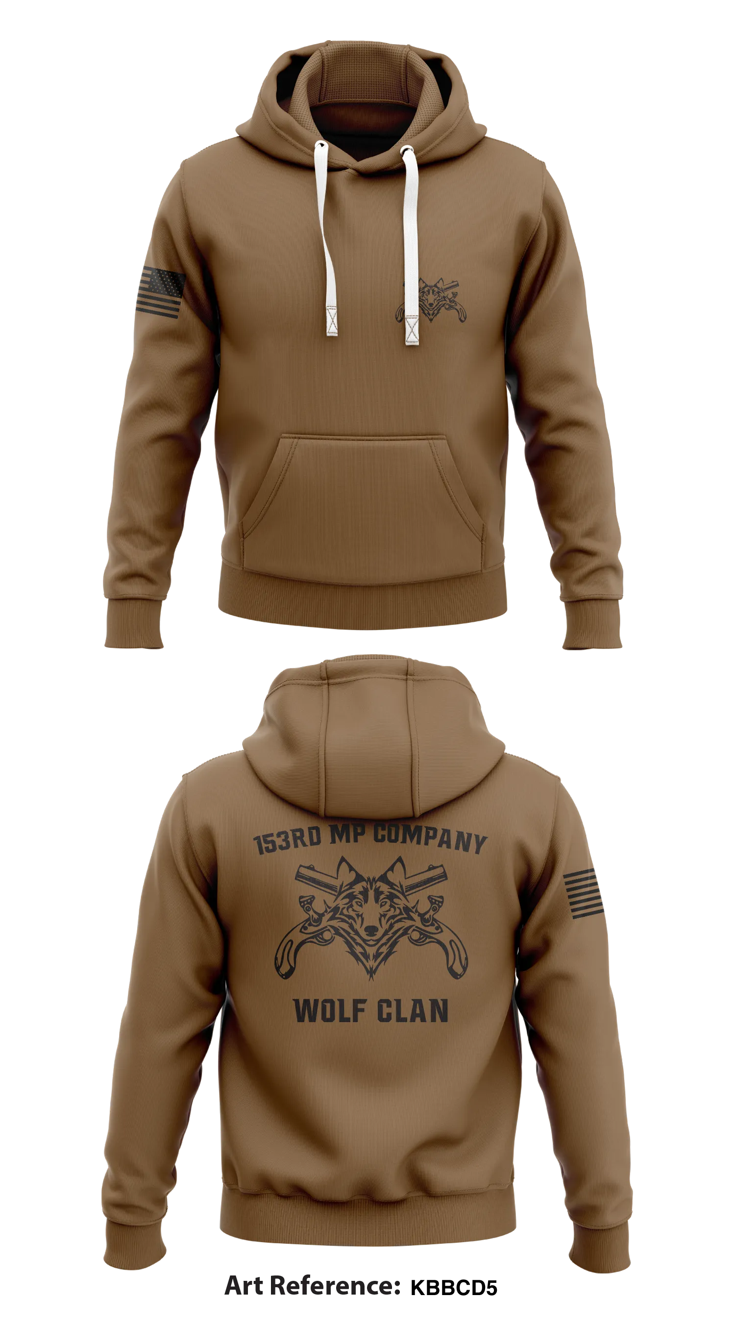 153rd Military Police Company “Wolf Clan” Store 1  Core Men's Hooded Performance Sweatshirt - kBbCD5