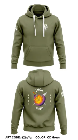 16th FMSD  Core Men's Hooded Performance Sweatshirt - 4X6gYq