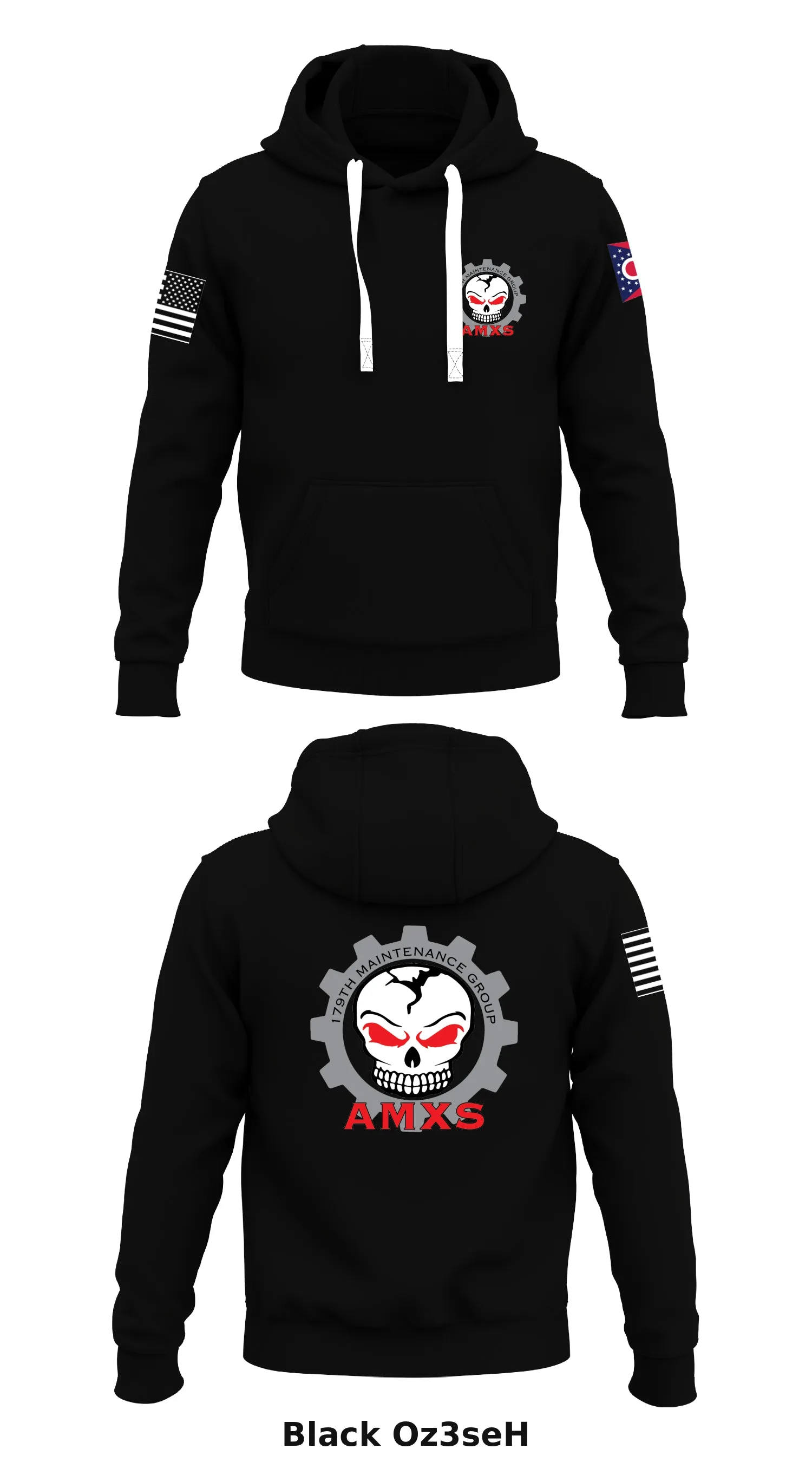 179th Maintenance Group Store 1  Core Men's Hooded Performance Sweatshirt - Oz3seH