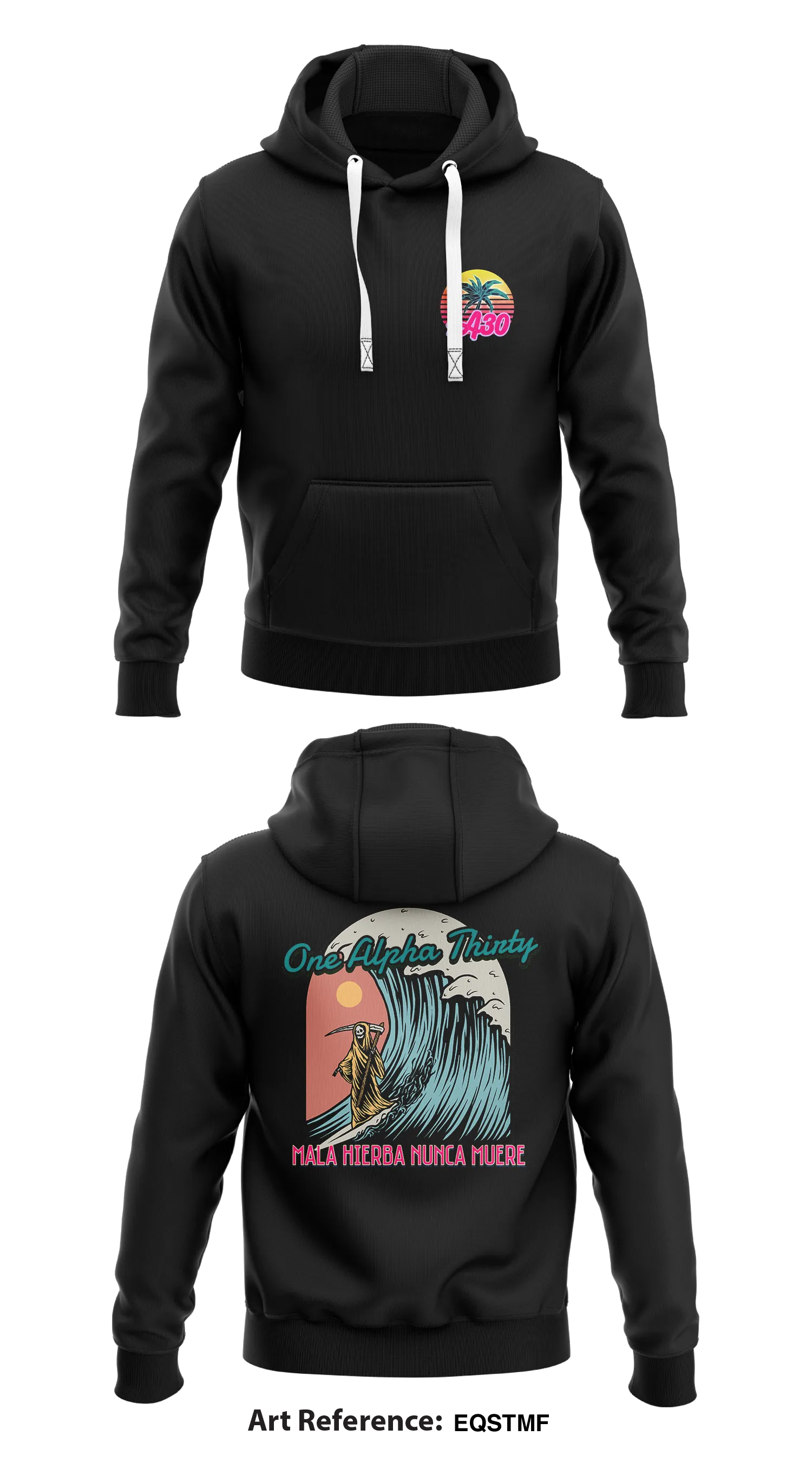 1A3 Store 1  Core Men's Hooded Performance Sweatshirt - eqsTMF
