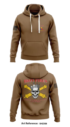 1st Armored Division Fire Support Element Store 1  Core Men's Hooded Performance Sweatshirt - SHz2s8