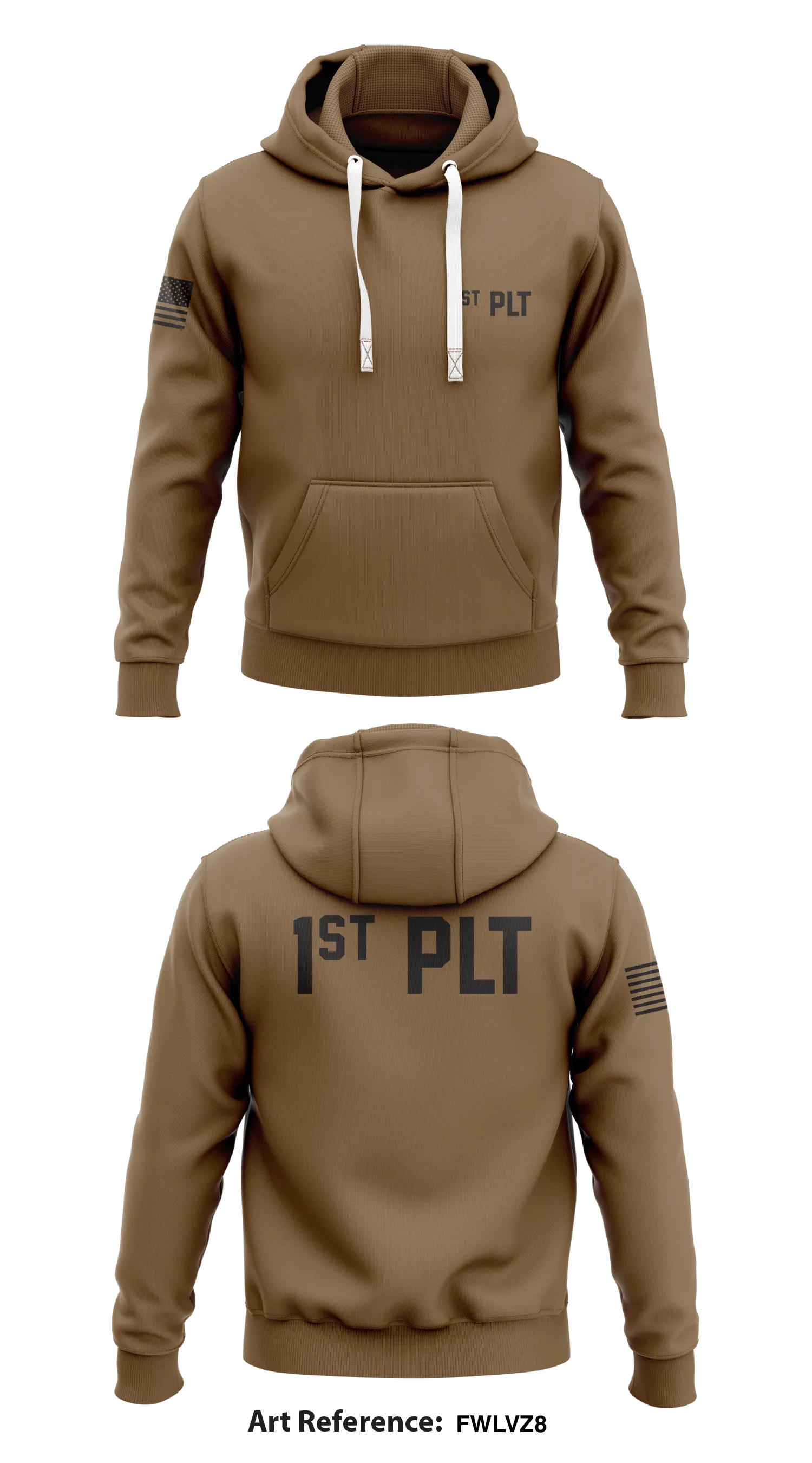 1st PLT Store 2 Core Men's Hooded Performance Sweatshirt - FwLvZ8