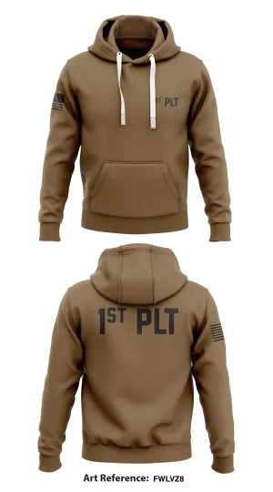 1st PLT Store 2 Core Men's Hooded Performance Sweatshirt - FwLvZ8