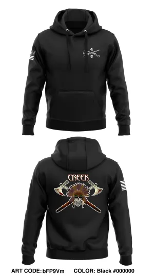 2-4 IN, Creek Co Store 1  Core Men's Hooded Performance Sweatshirt - bFP9Vm