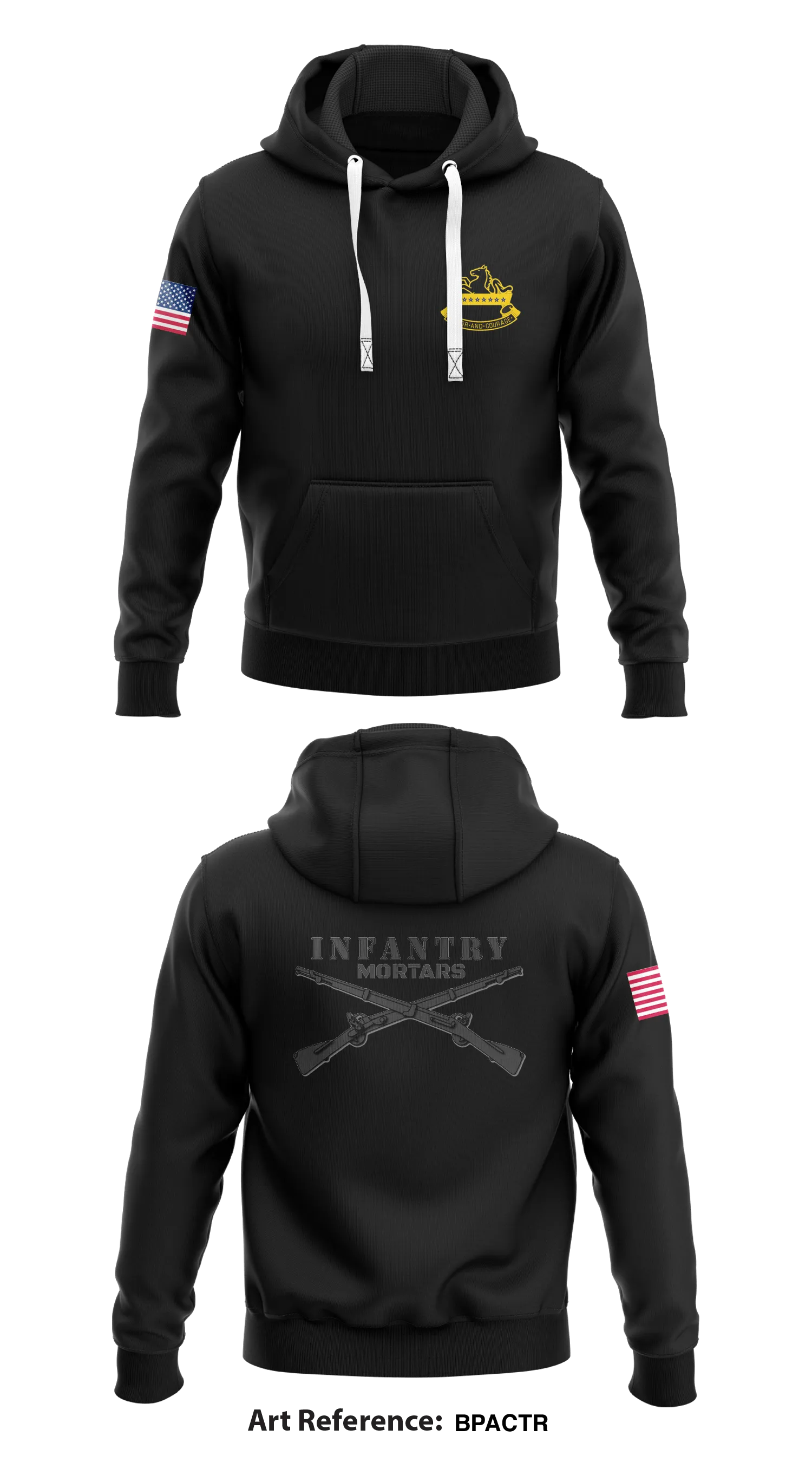 2-8 Cav HHC Store 1  Core Men's Hooded Performance Sweatshirt - CFHZ62