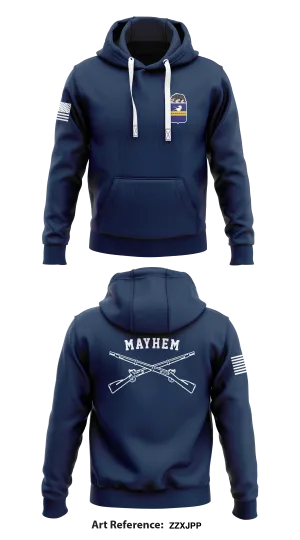 2-8 CAV Mortars Store 1  Core Men's Hooded Performance Sweatshirt - ZZXJpP