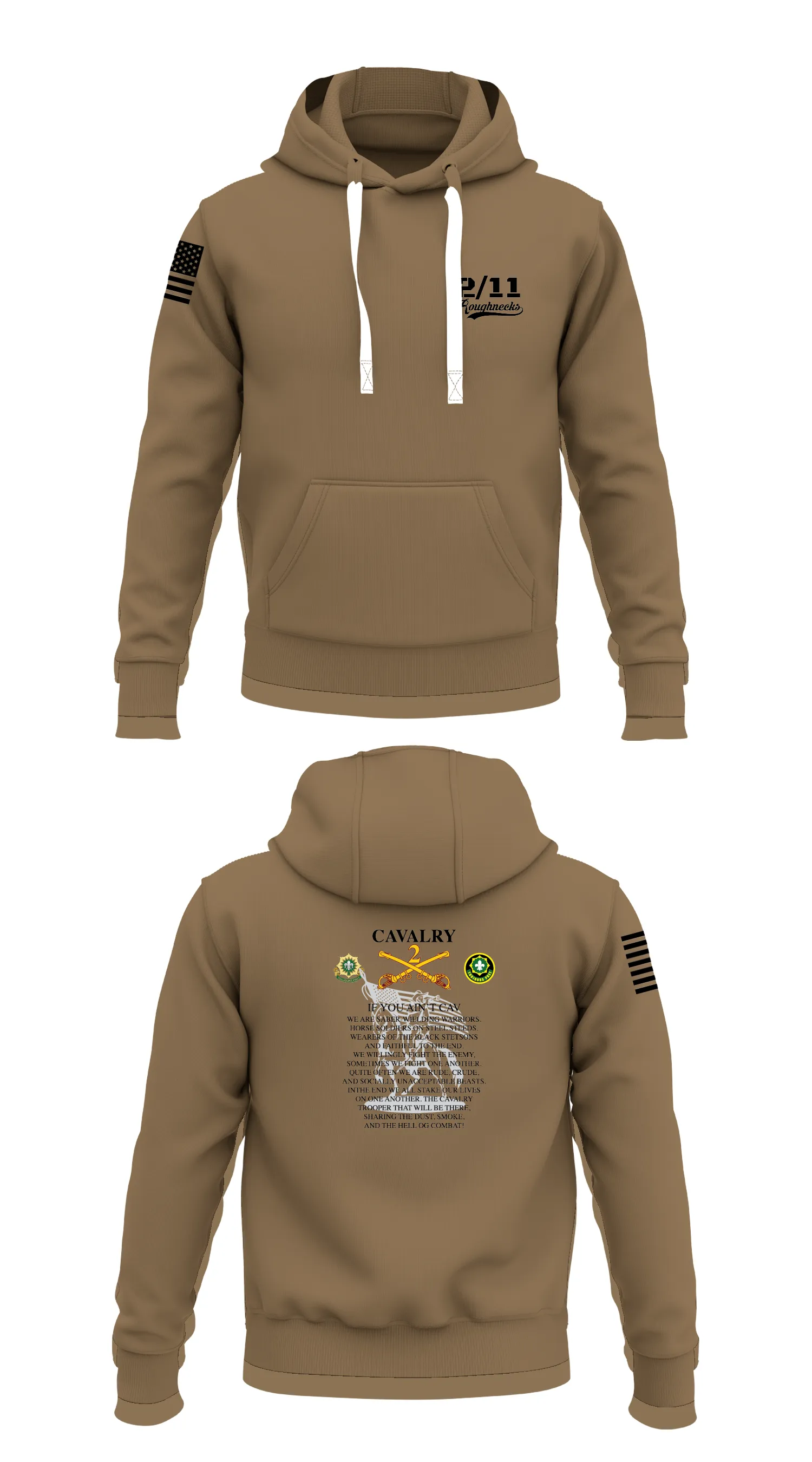 2/11 Roughnecks Store 1  Core Men's Hooded Performance Sweatshirt - 91797824602