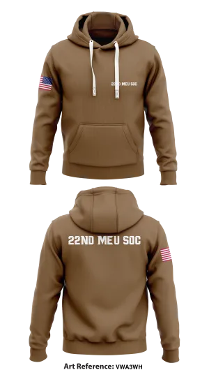 22nd MEU SOC Store 1  Core Men's Hooded Performance Sweatshirt - vWa3Wh