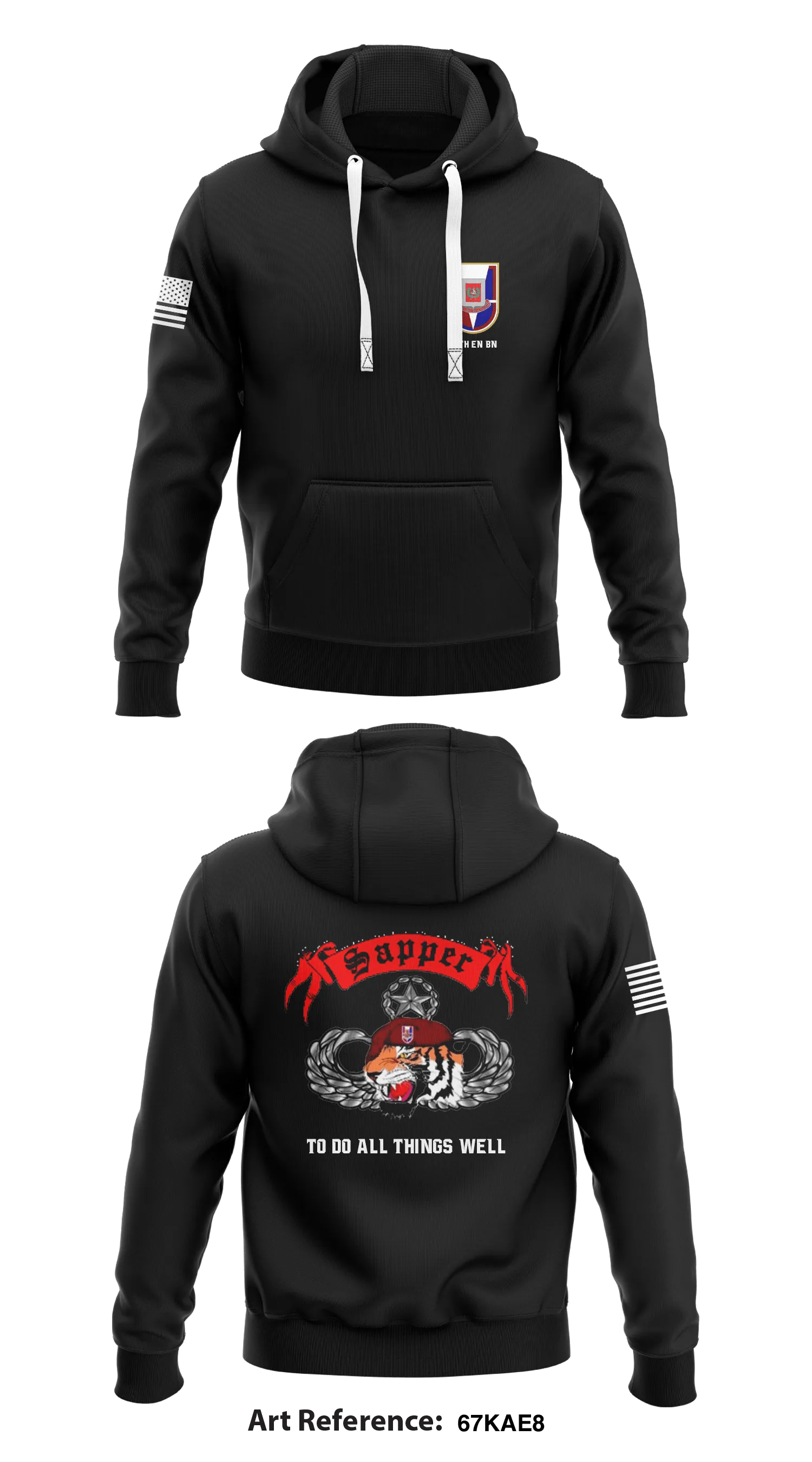 27th EN BN  Core Men's Hooded Performance Sweatshirt - 67KaE8