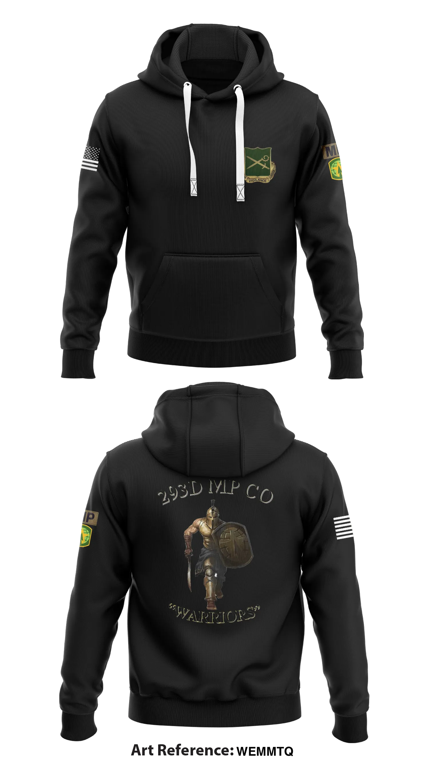 293D Military  Store 1  Core Men's Hooded Performance Sweatshirt - WEmmTQ