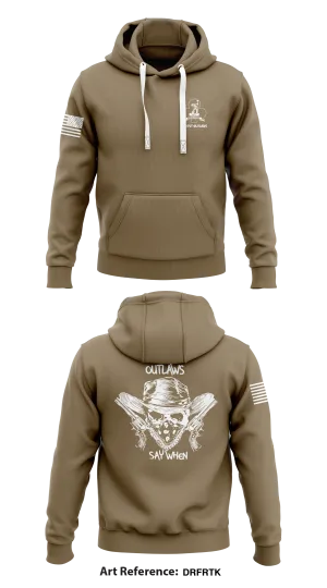 2nd Platoon, C Co, 1-327IN Store 1  Core Men's Hooded Performance Sweatshirt - DrfrtK
