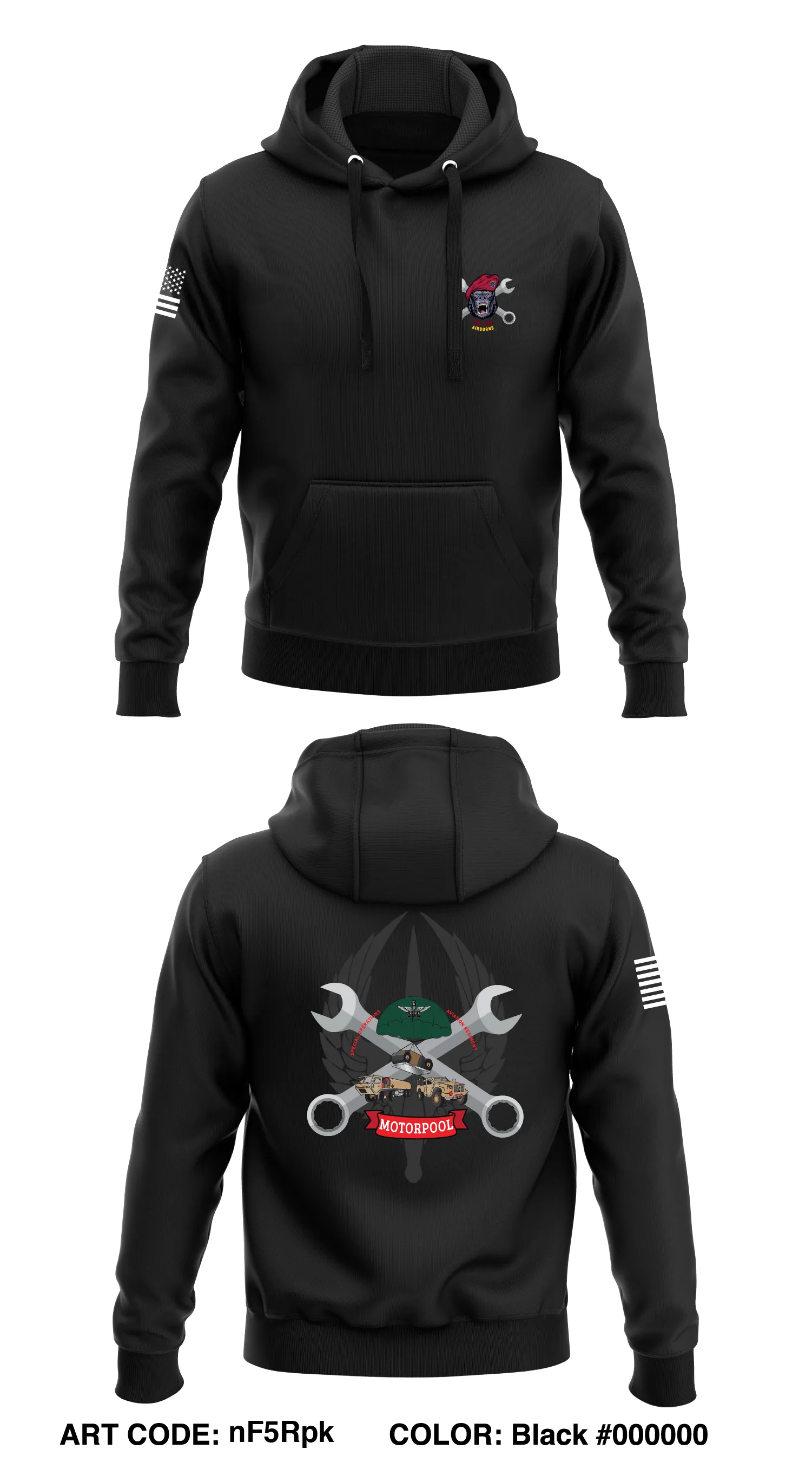 3-16th motorpool  Store 1  Core Men's Hooded Performance Sweatshirt - nF5Rpk
