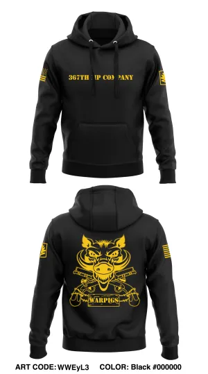 367th MP Company Store 1  Core Men's Hooded Performance Sweatshirt - D8jQBZ