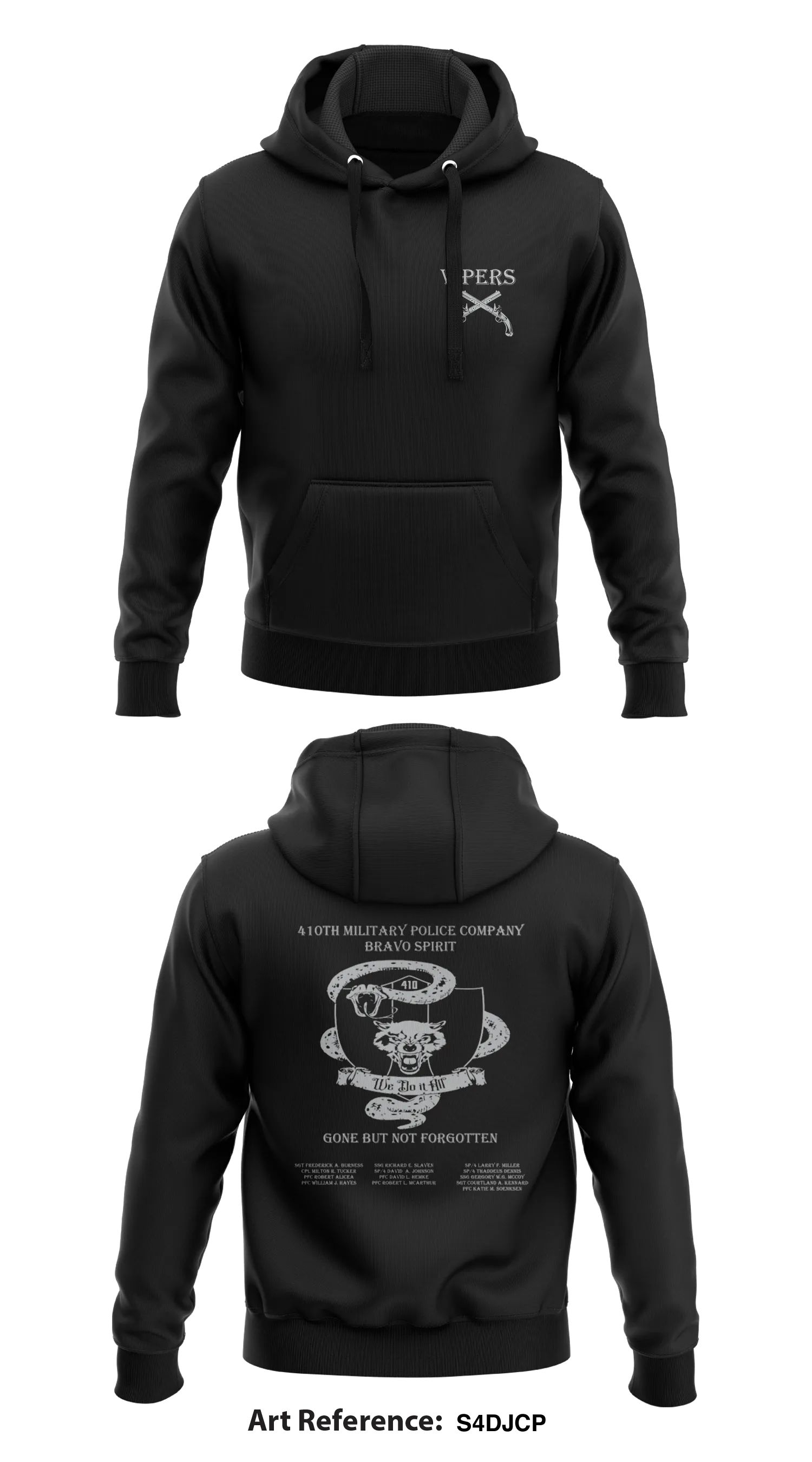 41th Military Police Company Store 1  Core Men's Hooded Performance Sweatshirt - s4dJcp