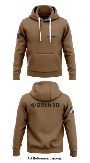 4/25th ID Store 1  Core Men's Hooded Performance Sweatshirt - 7maXKE
