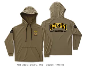 5-20 INFANTRY SCOUT/SNIPER PLATOON Store 1 Core Men's Hooded Performance Sweatshirt - 6K0JRs_TAN