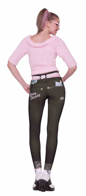 50's Jean Leggings