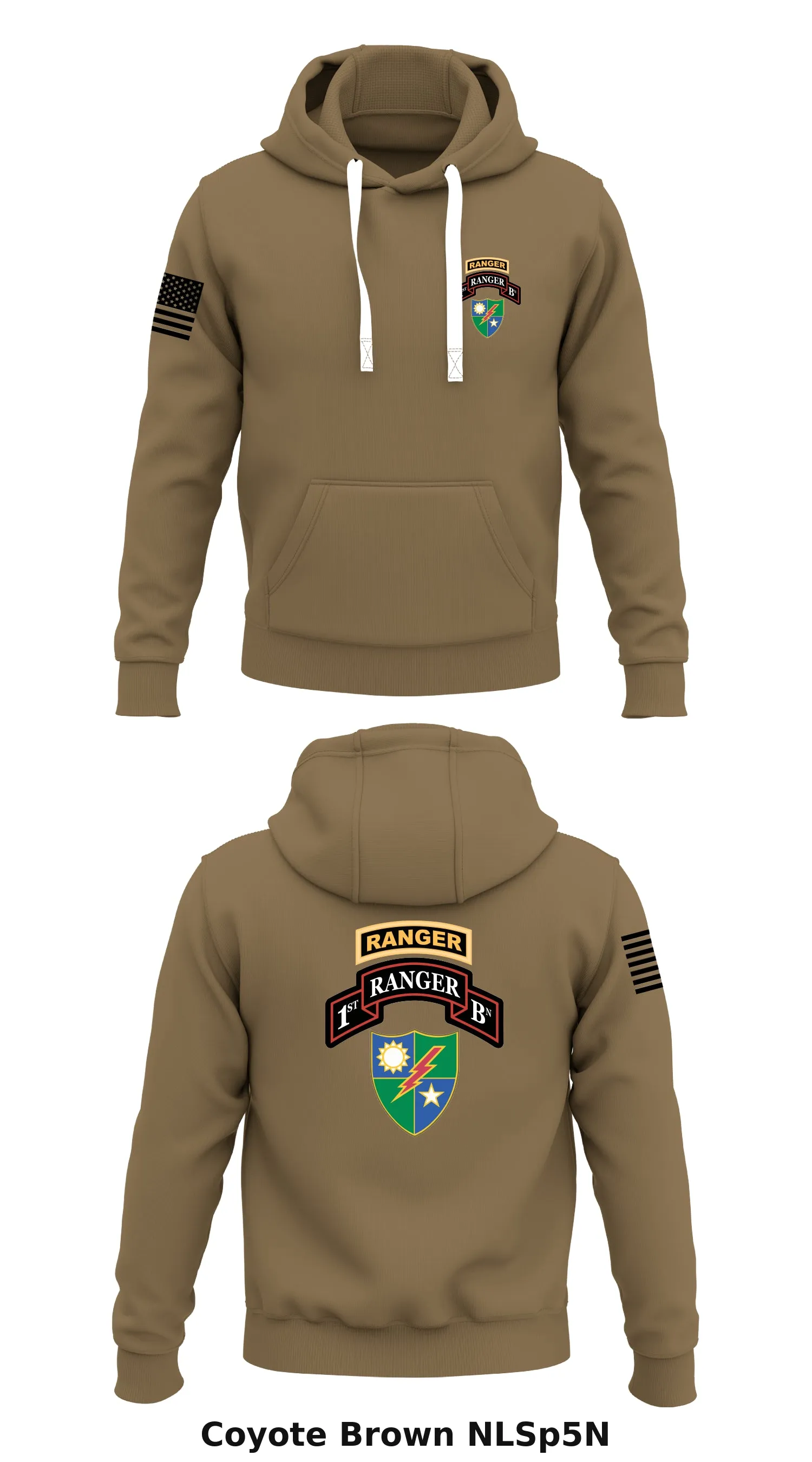 75th rangers  Store 1  Core Men's Hooded Performance Sweatshirt - NLSp5N