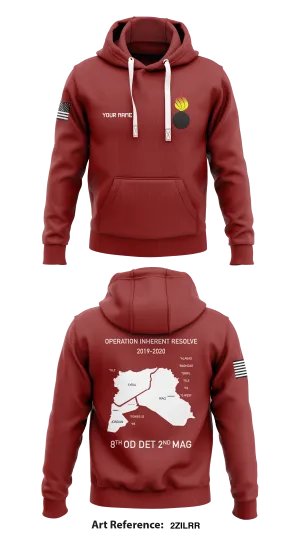 8th ORD 2nd Mag  Store 1  Core Men's Hooded Performance Sweatshirt - 2Zilrr