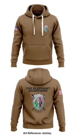 91st CA The Elephant Graveyard Store 1 Core Men's Hooded Performance Sweatshirt - wXfrUL