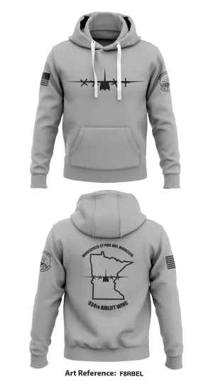 934th AES  Core Men's Hooded Performance Sweatshirt - F8rBEL