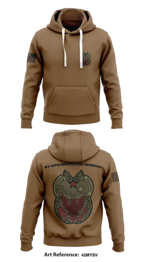 97 AMW/Inspector General  Core Men's Hooded Performance Sweatshirt - 42mYsv