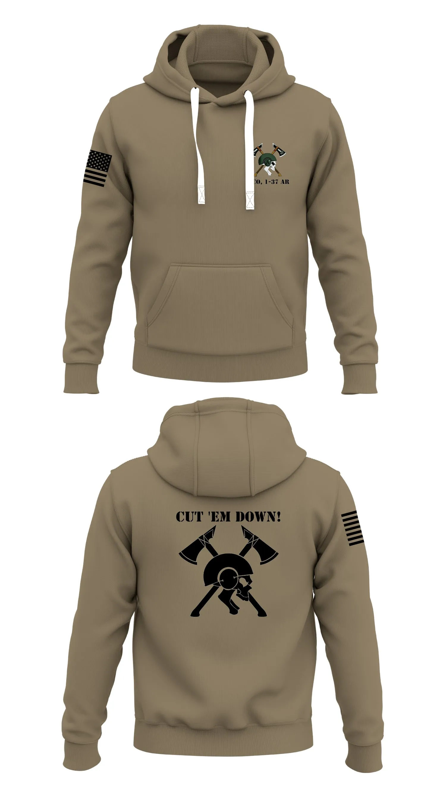 A Co, 1-37 AR Store 1  Core Men's Hooded Performance Sweatshirt - 33245861542