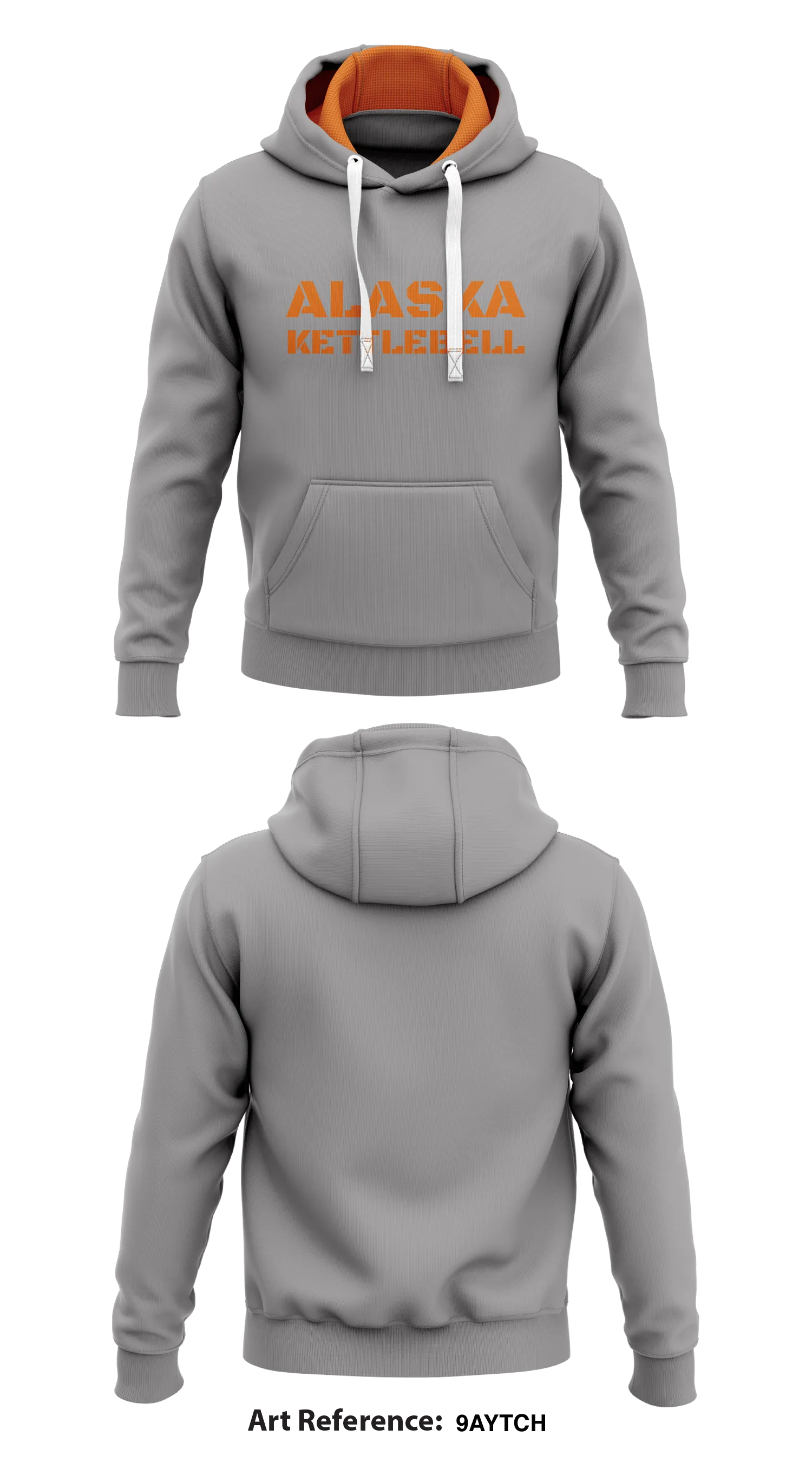 Alaska Kettlebell Store 1  Core Men's Hooded Performance Sweatshirt - 9aYtch