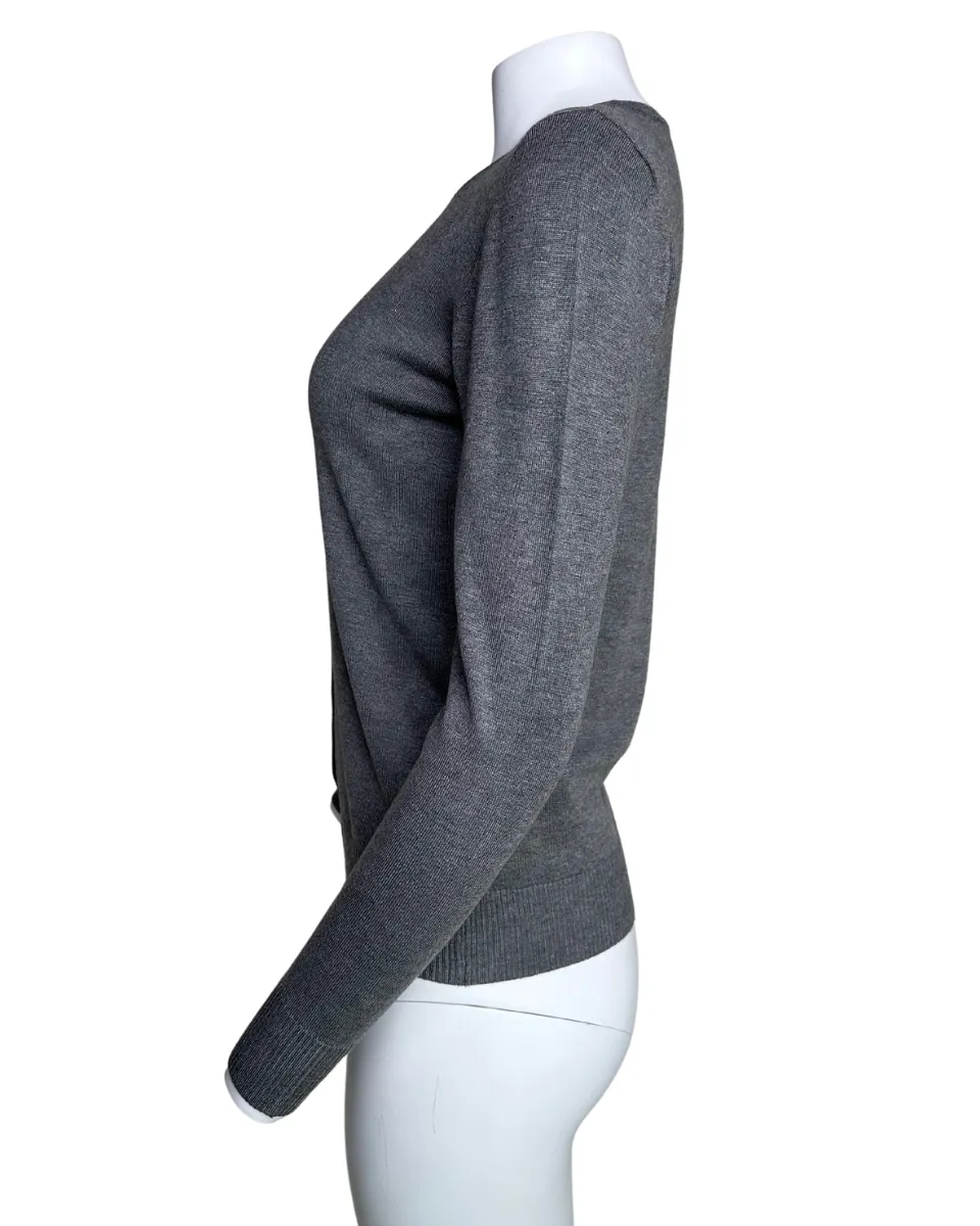All Season Cardigan in Heather Gray