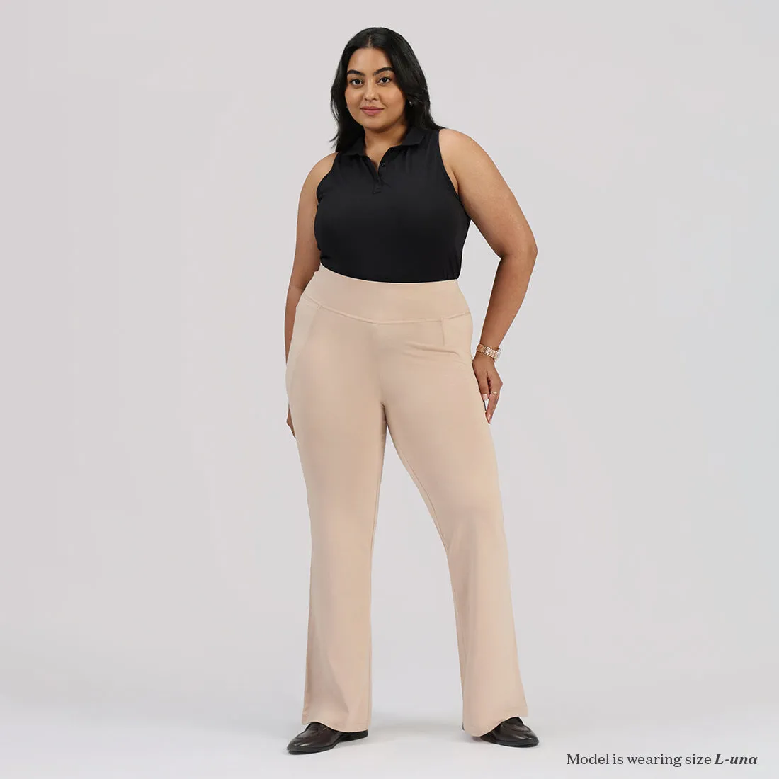 AM:PM Cotton Flare Pants Tall