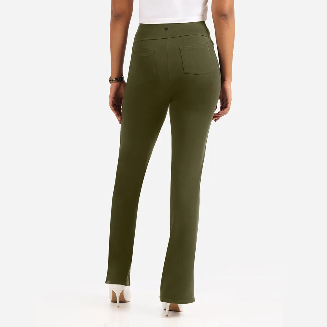 AM:PM Cotton Flare Pants Tall