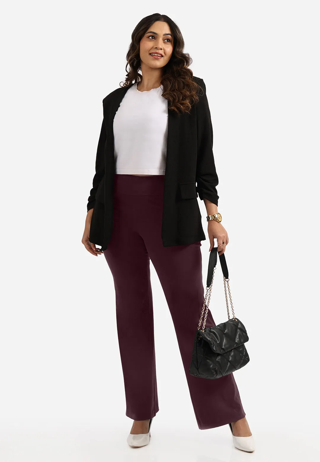 AM:PM Cotton Flare Pants Tall