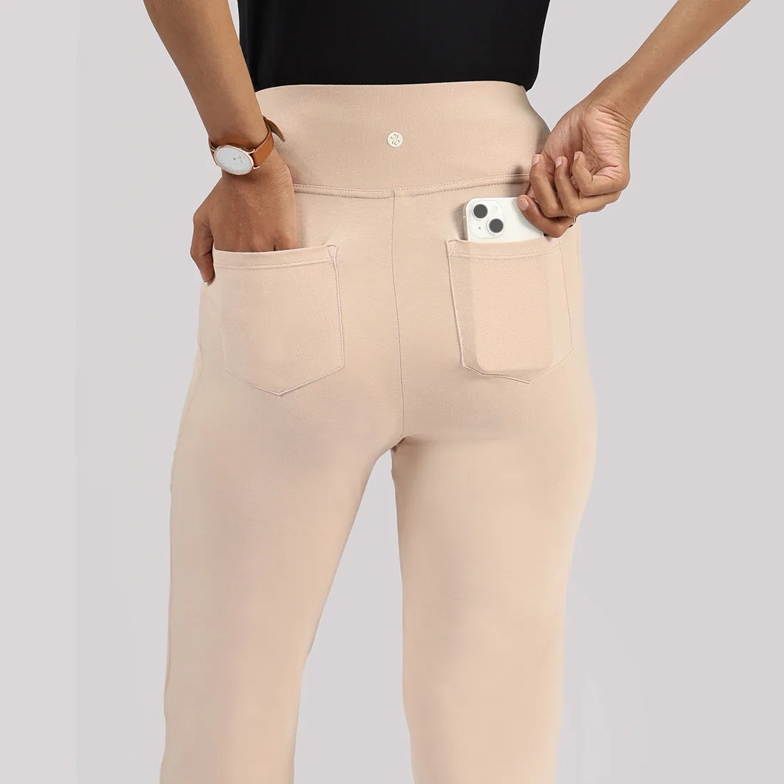 AM:PM Cotton Flare Pants Tall