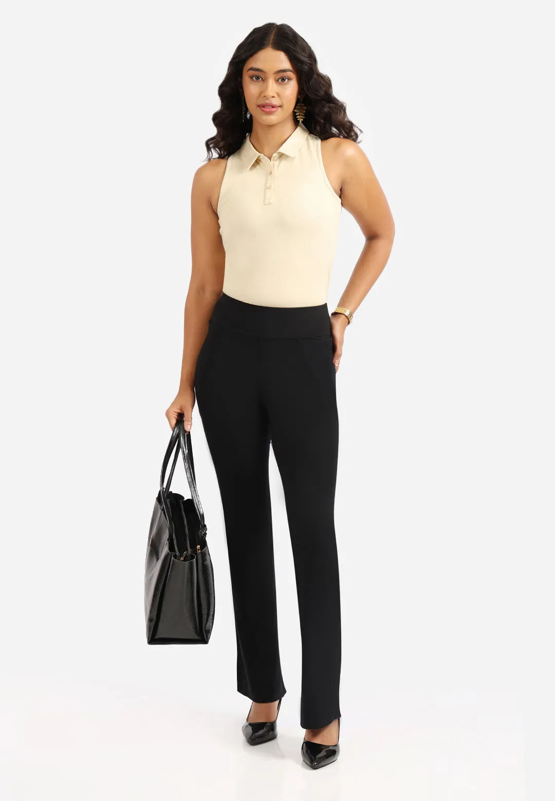 AM:PM Cotton Flare Pants Tall