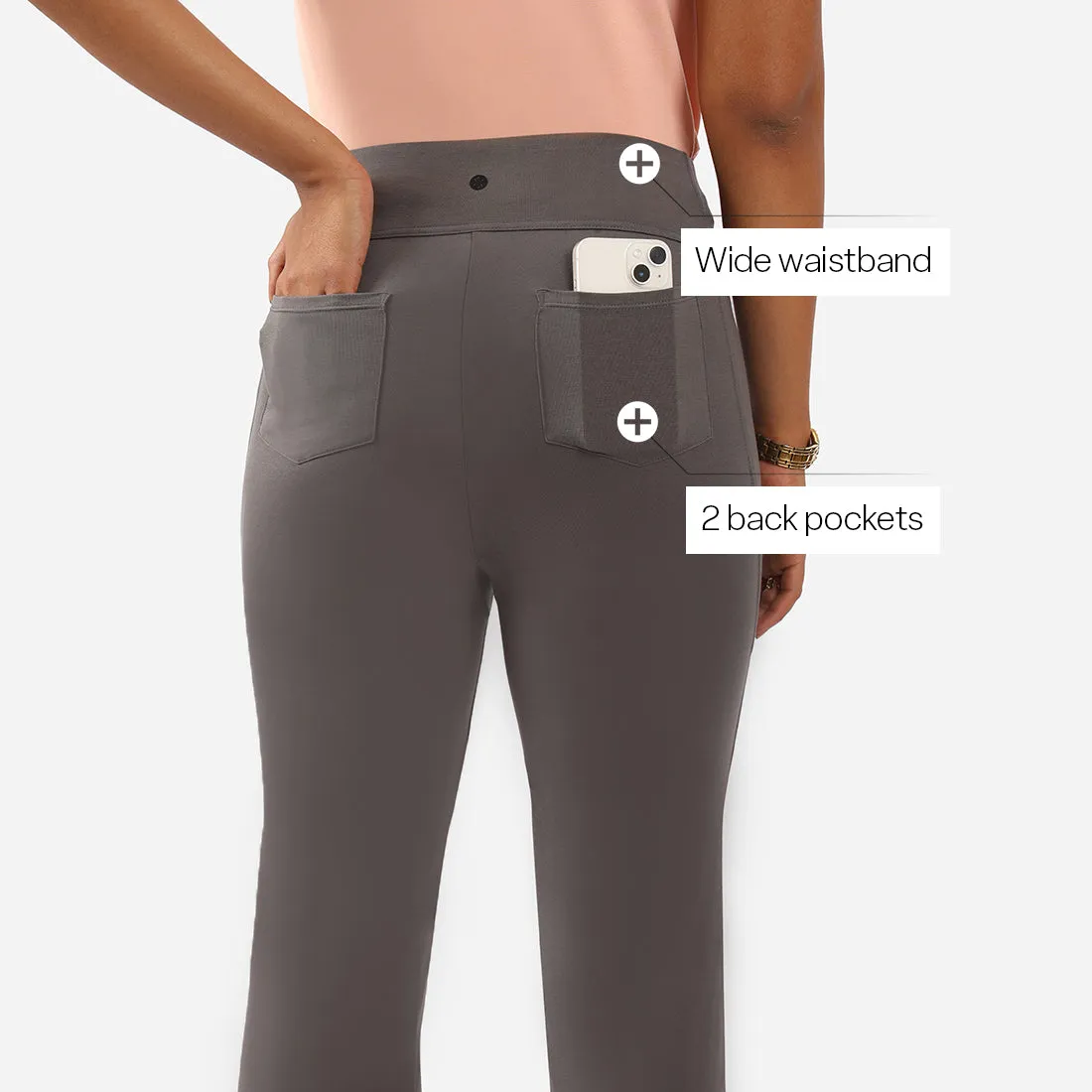 AM:PM Cotton Flare Pants Tall