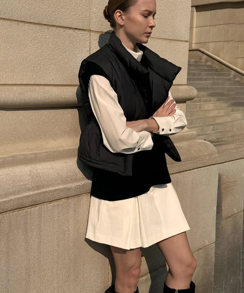 Anell Golf Clea Tuck Skirt - White