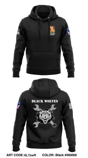 B Co, 25 BSB, 11 ADV  Core Men's Hooded Performance Sweatshirt - 6L7zwR